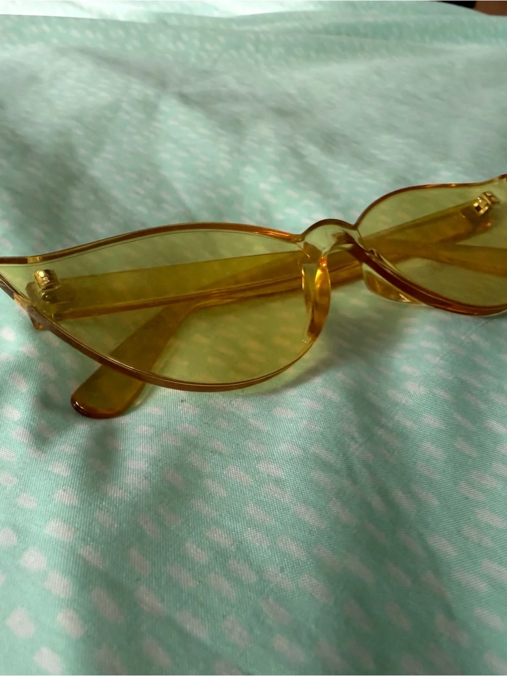 Fashionnova Yellow Cat Eye Sunglasses - Women Accessories